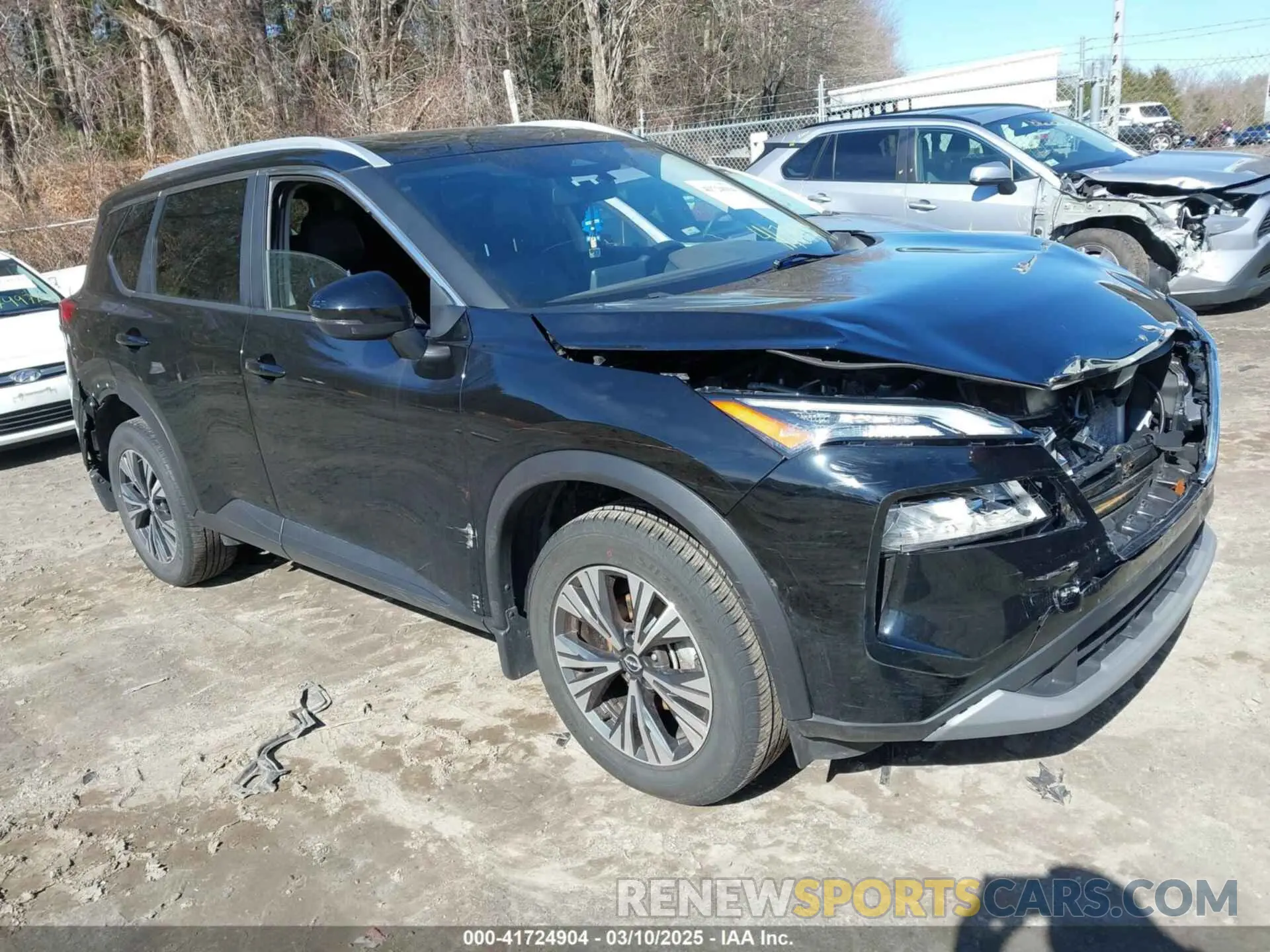 1 Photograph of a damaged car JN8BT3BA7NW041516 NISSAN ROGUE 2022