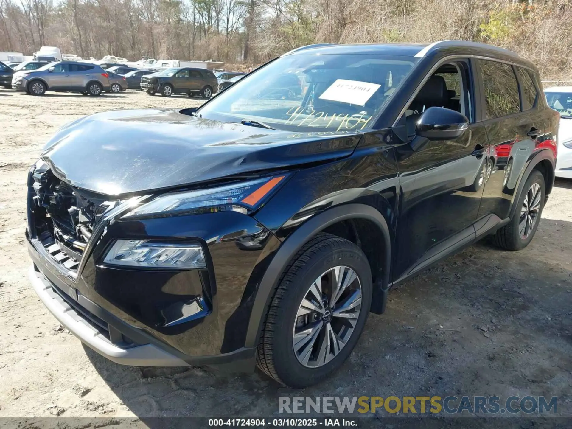 2 Photograph of a damaged car JN8BT3BA7NW041516 NISSAN ROGUE 2022