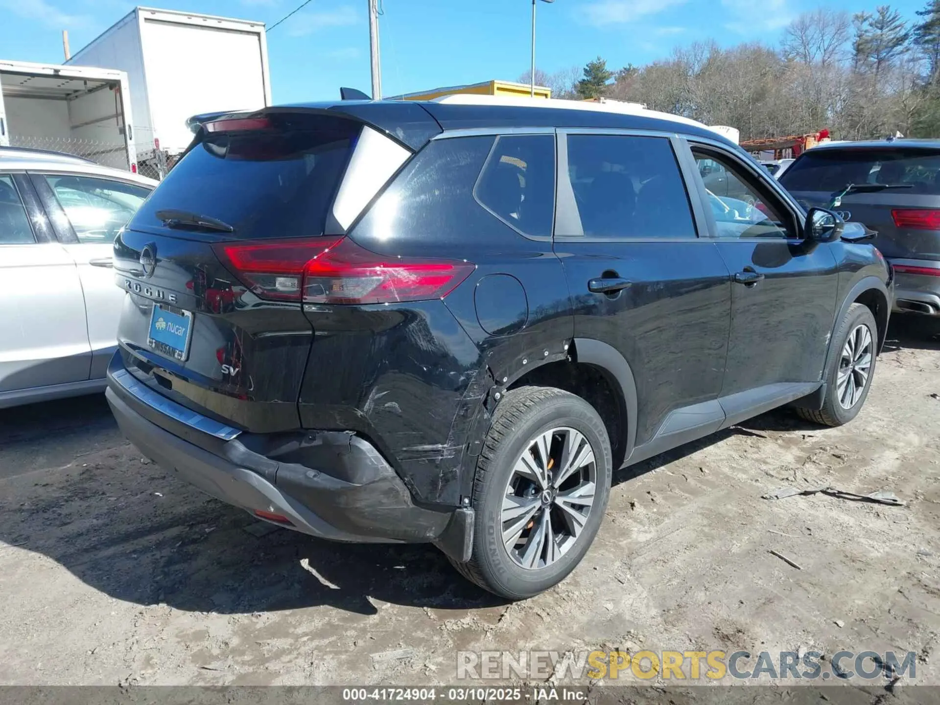 4 Photograph of a damaged car JN8BT3BA7NW041516 NISSAN ROGUE 2022