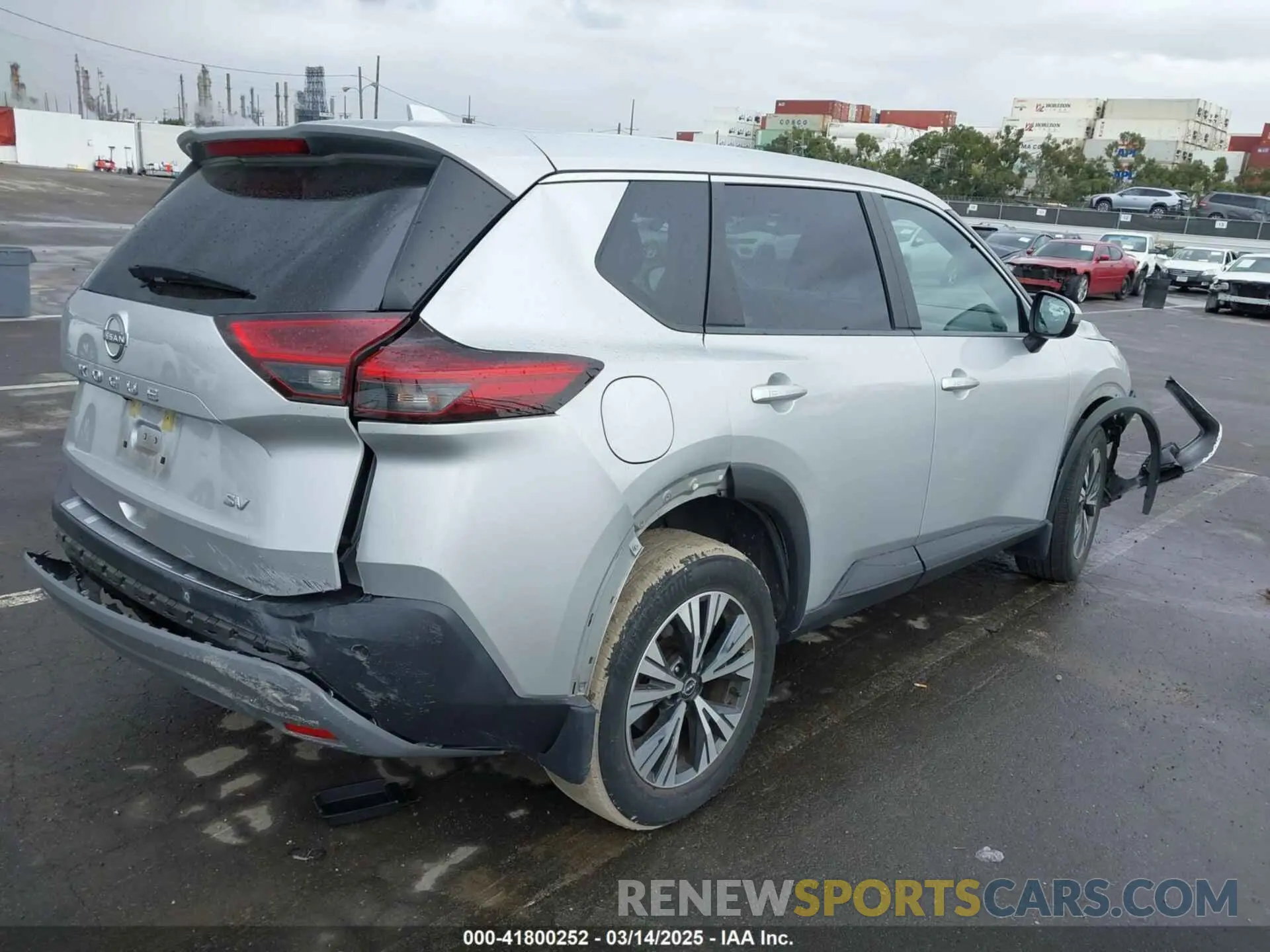 4 Photograph of a damaged car JN8BT3BAXNW043261 NISSAN ROGUE 2022