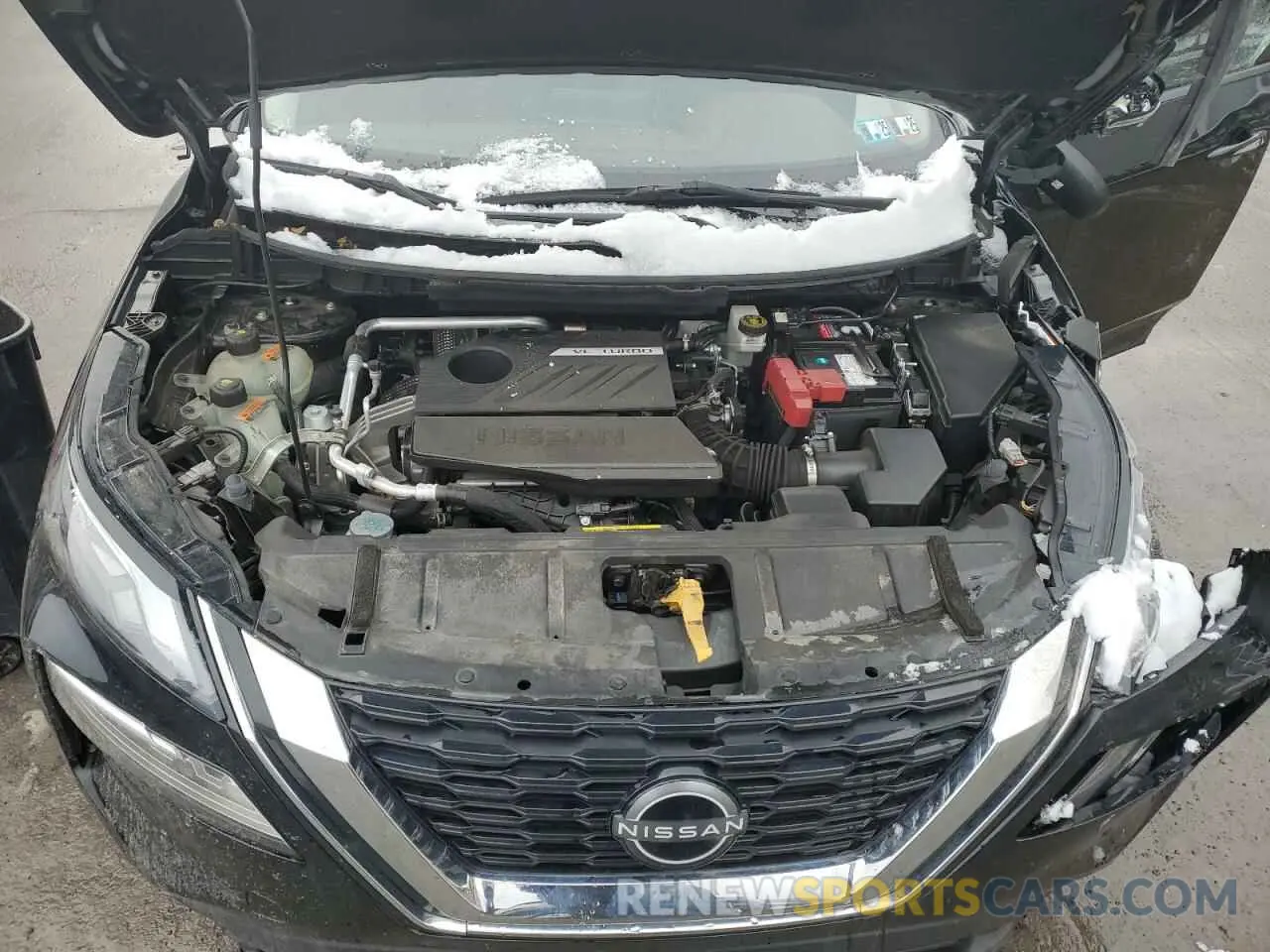 12 Photograph of a damaged car JN8BT3BB3NW337934 NISSAN ROGUE 2022