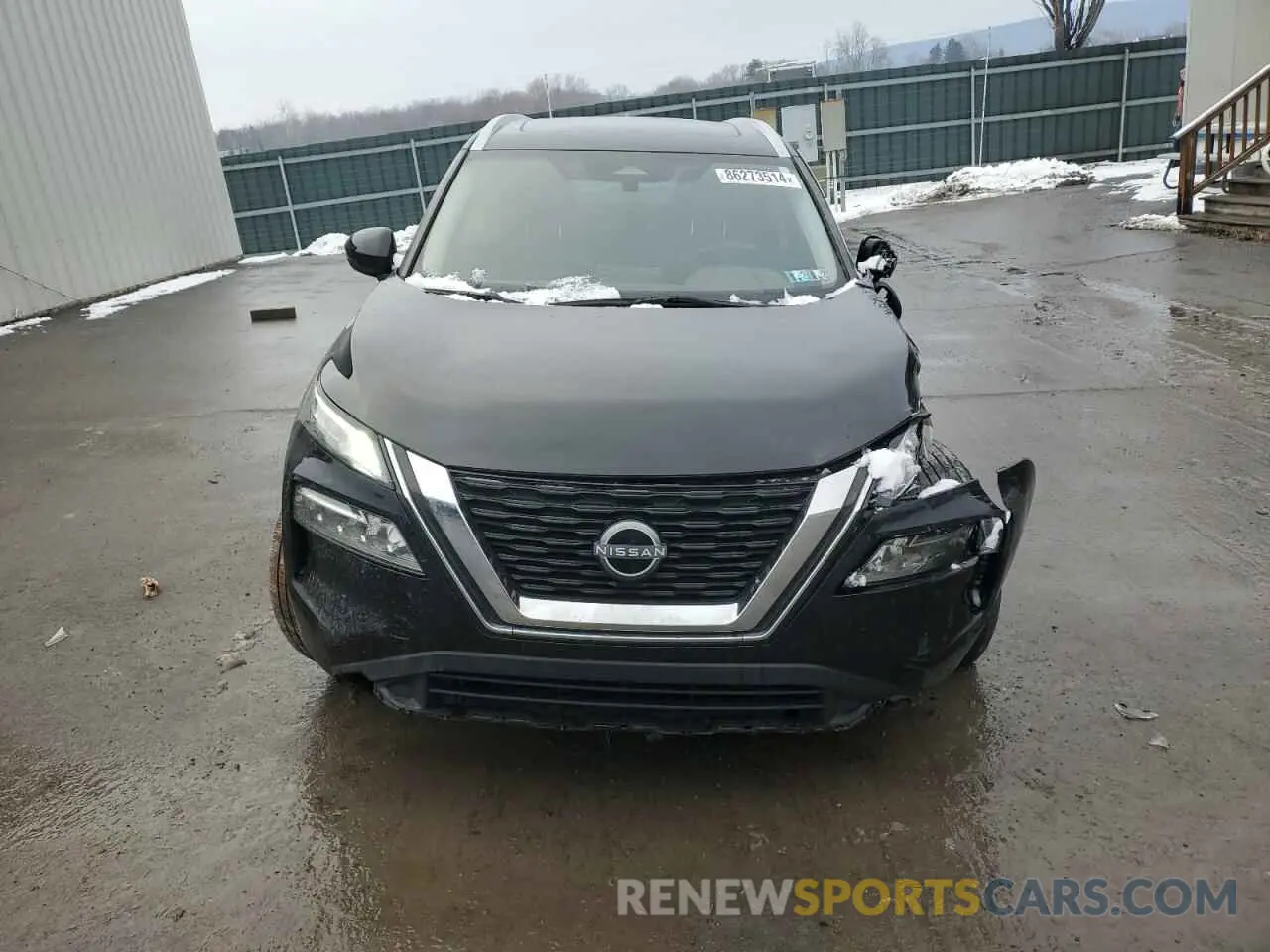 5 Photograph of a damaged car JN8BT3BB3NW337934 NISSAN ROGUE 2022