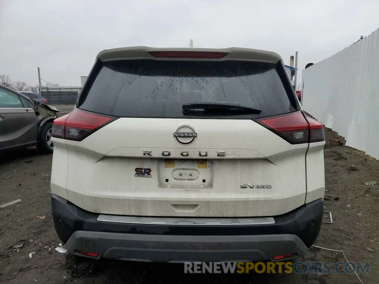 6 Photograph of a damaged car JN8BT3BB3NW338632 NISSAN ROGUE 2022
