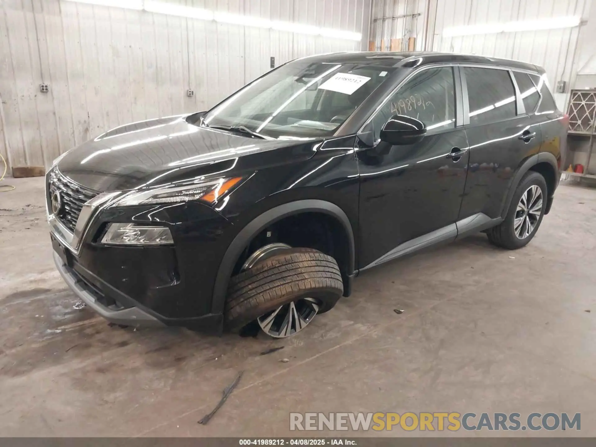 2 Photograph of a damaged car JN8BT3BB4NW333424 NISSAN ROGUE 2022