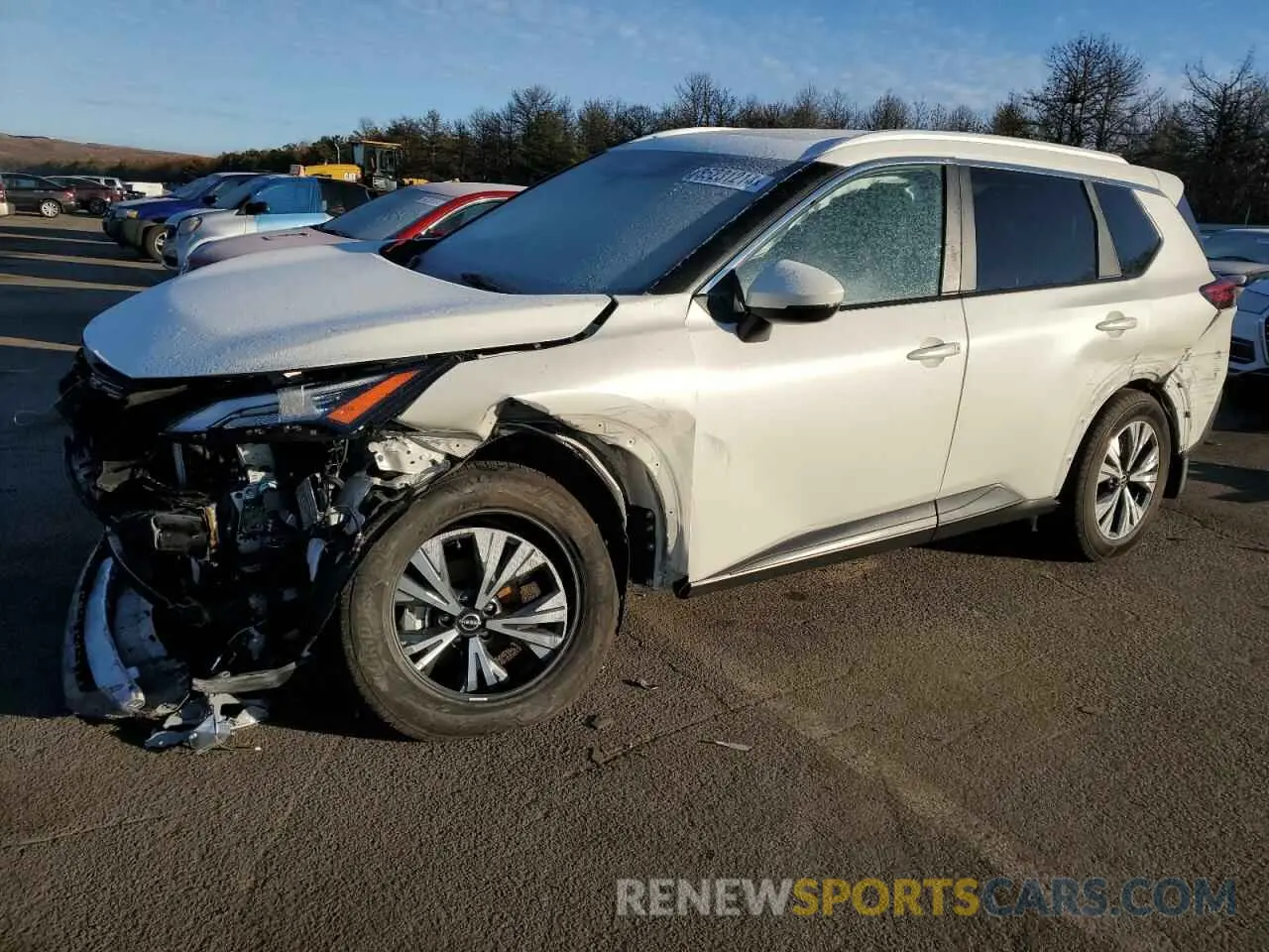 1 Photograph of a damaged car JN8BT3BB4NW333844 NISSAN ROGUE 2022