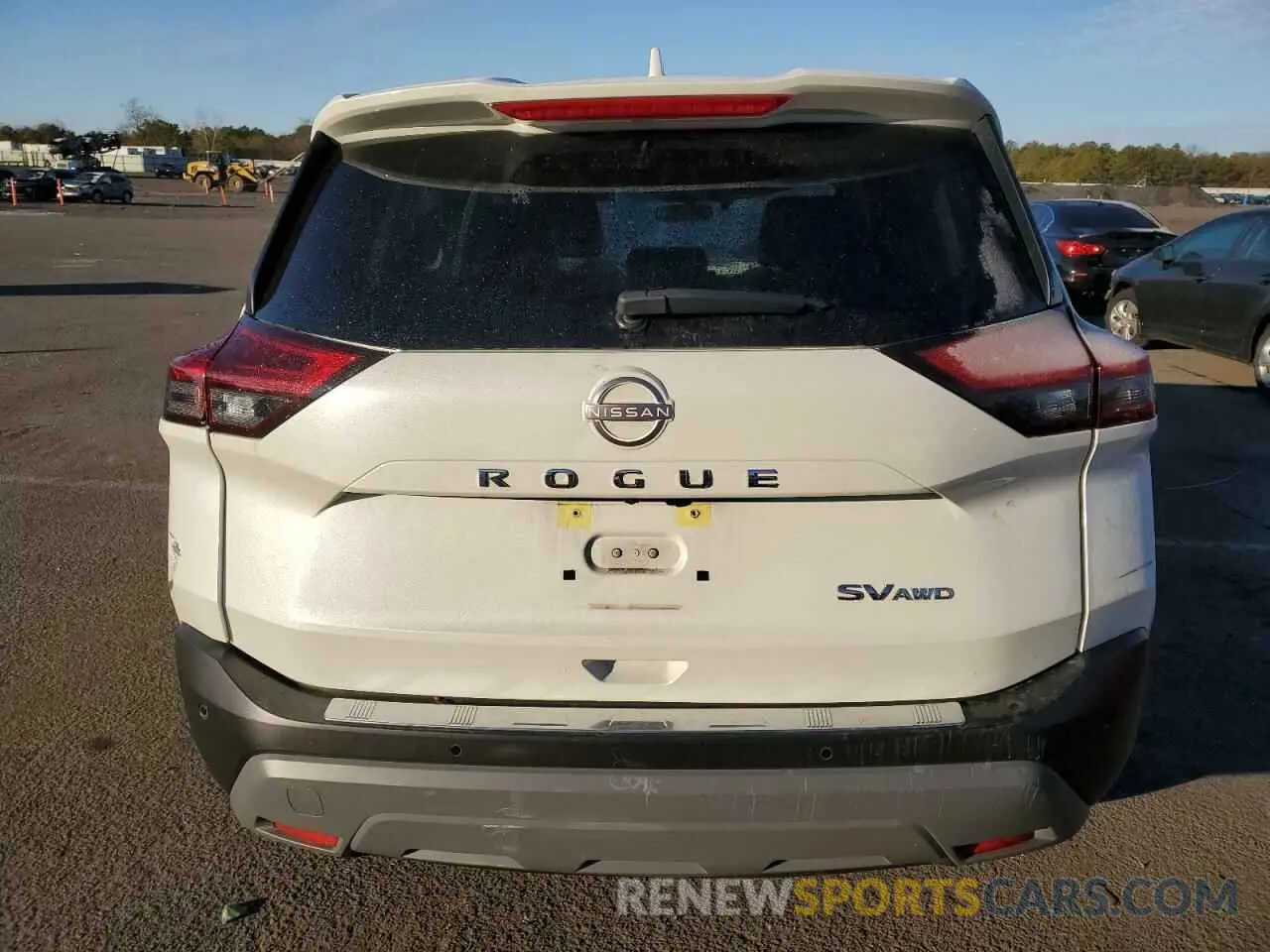 6 Photograph of a damaged car JN8BT3BB4NW333844 NISSAN ROGUE 2022