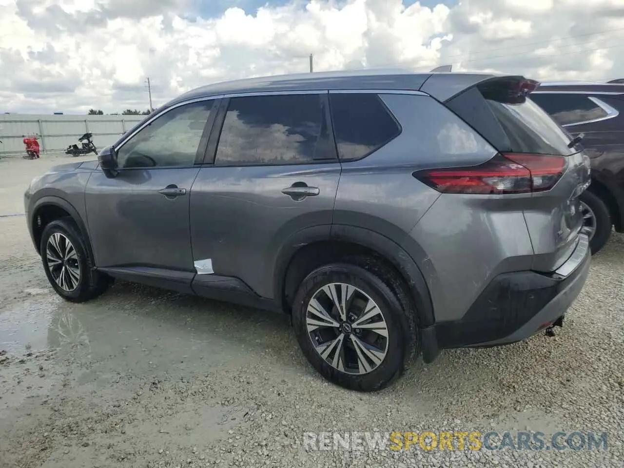 2 Photograph of a damaged car JN8BT3BB4NW335769 NISSAN ROGUE 2022