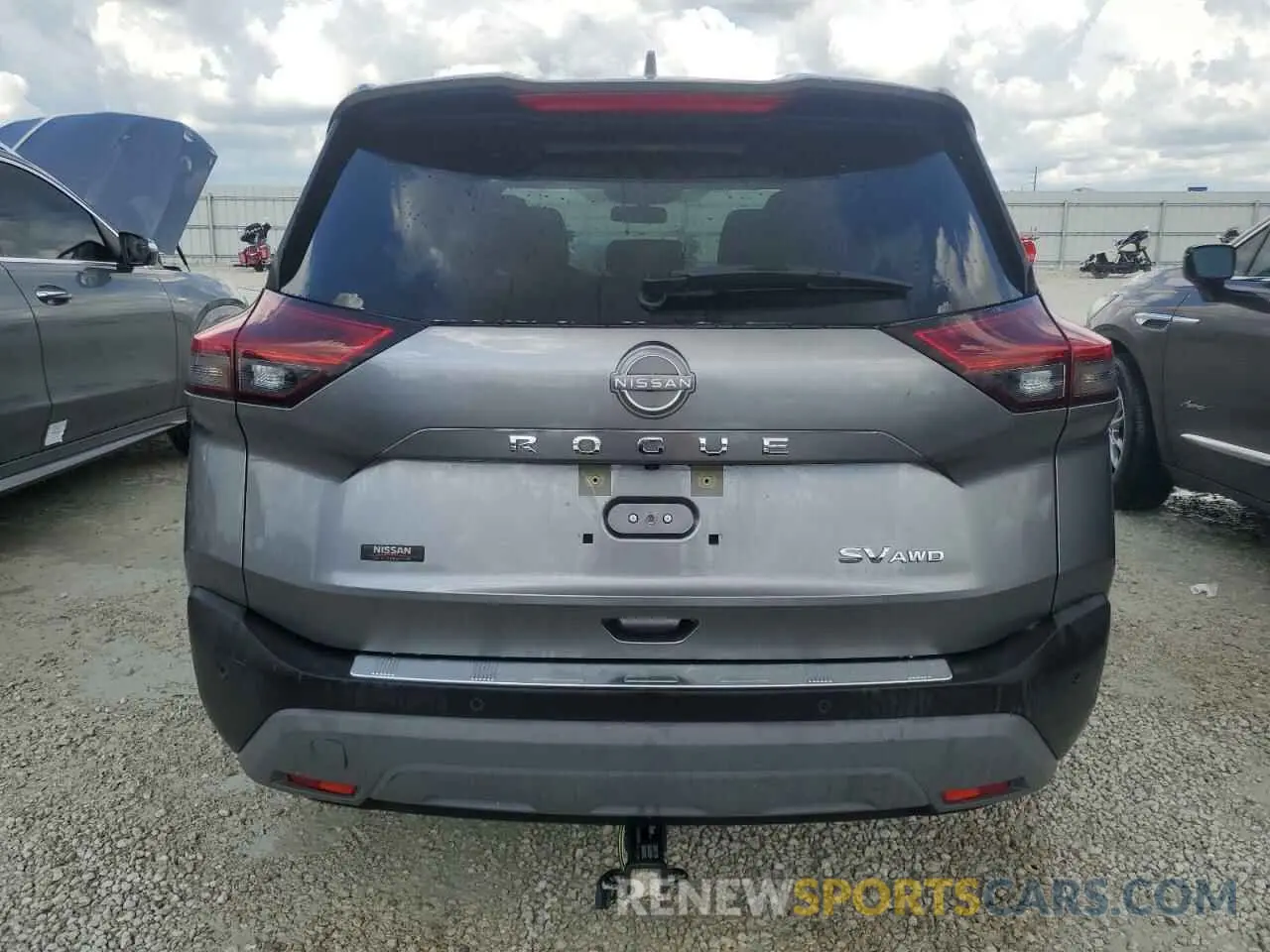 6 Photograph of a damaged car JN8BT3BB4NW335769 NISSAN ROGUE 2022