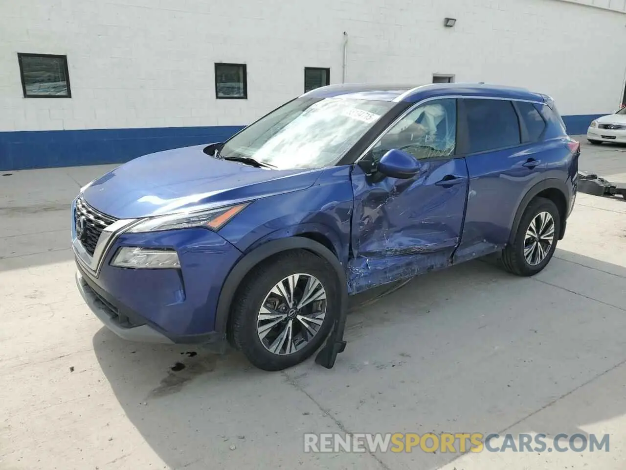 1 Photograph of a damaged car JN8BT3BB5NW338552 NISSAN ROGUE 2022