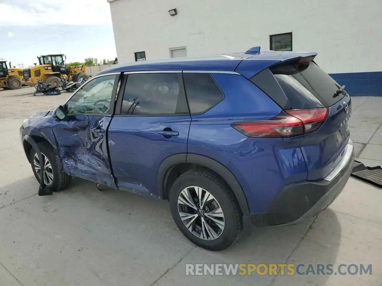 2 Photograph of a damaged car JN8BT3BB5NW338552 NISSAN ROGUE 2022