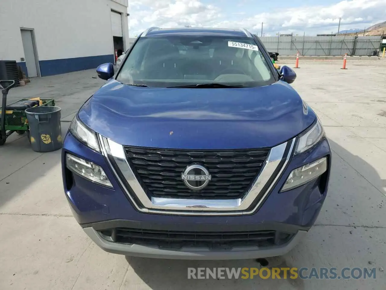 5 Photograph of a damaged car JN8BT3BB5NW338552 NISSAN ROGUE 2022