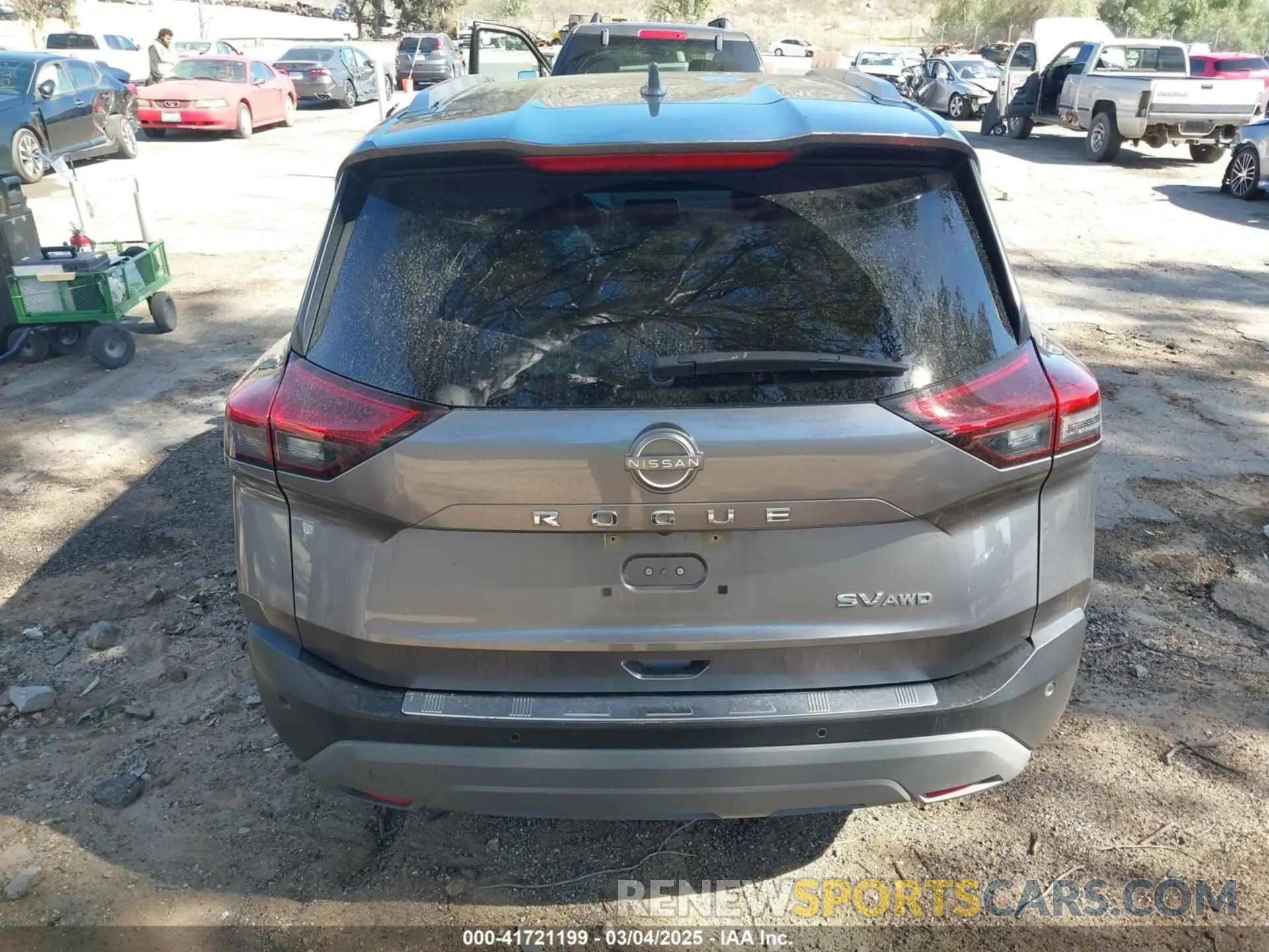 16 Photograph of a damaged car JN8BT3BB6NW332940 NISSAN ROGUE 2022