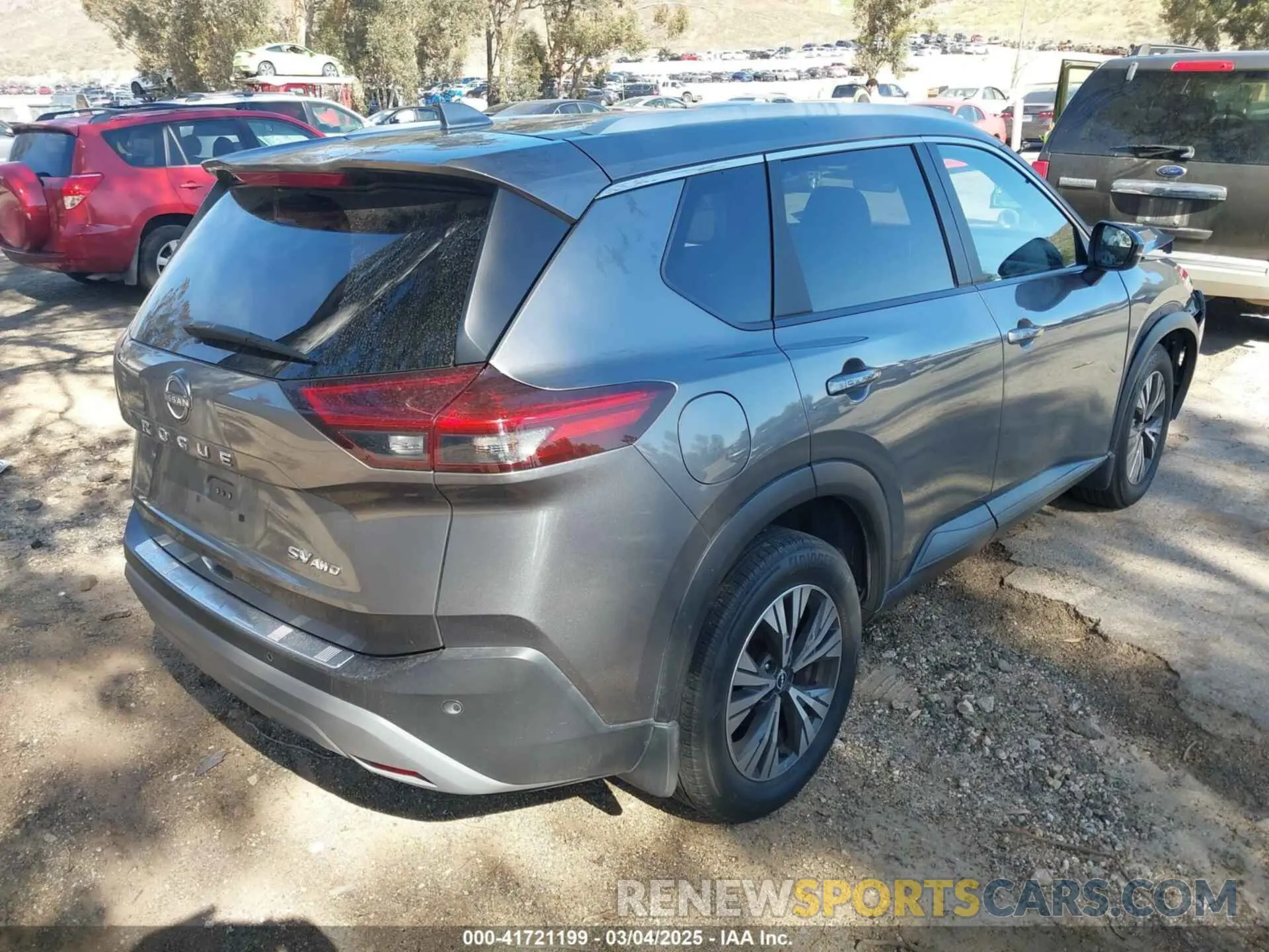 4 Photograph of a damaged car JN8BT3BB6NW332940 NISSAN ROGUE 2022