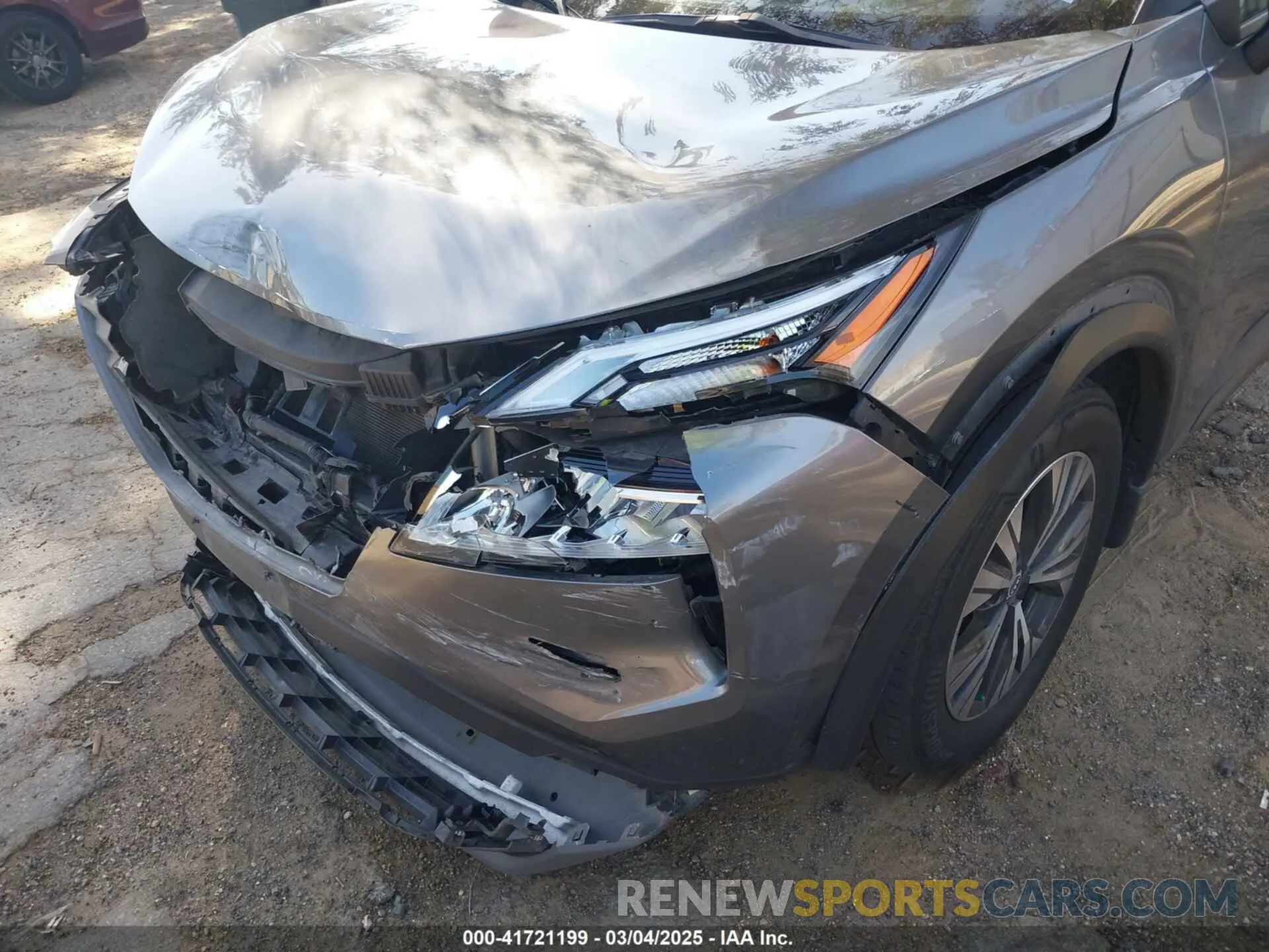 6 Photograph of a damaged car JN8BT3BB6NW332940 NISSAN ROGUE 2022
