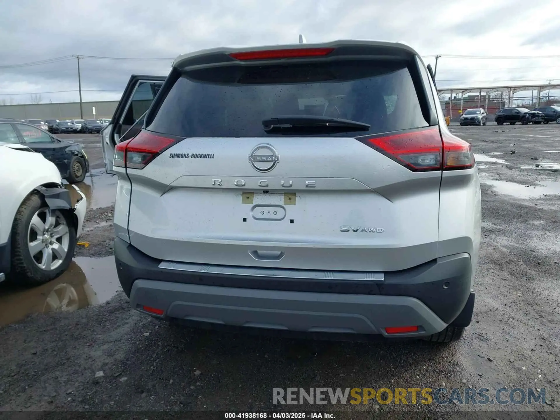 15 Photograph of a damaged car JN8BT3BB7NW333756 NISSAN ROGUE 2022