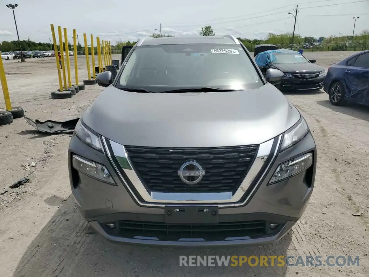 5 Photograph of a damaged car JN8BT3CB4NW332613 NISSAN ROGUE 2022