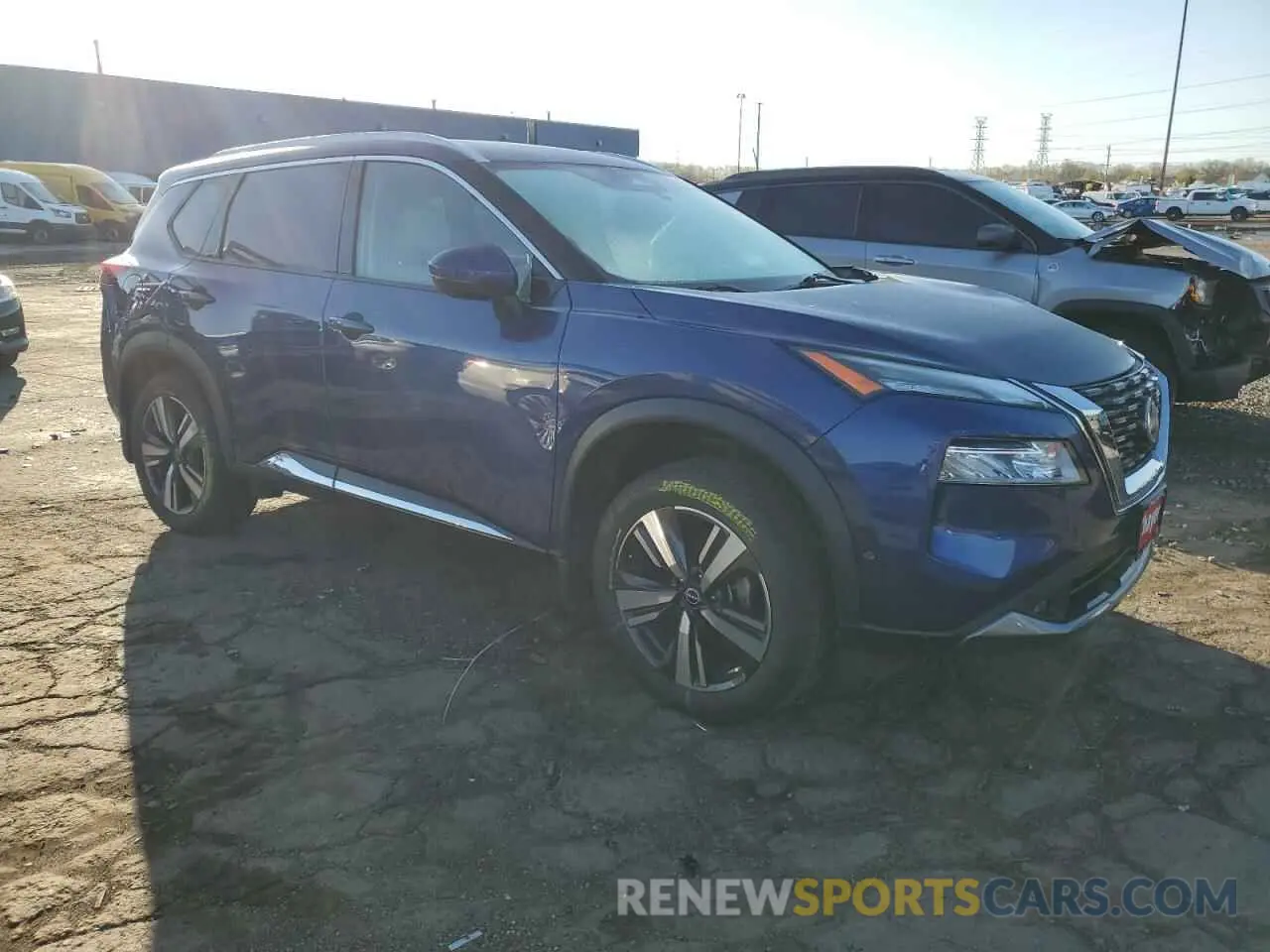 4 Photograph of a damaged car JN8BT3CB6NW334315 NISSAN ROGUE 2022