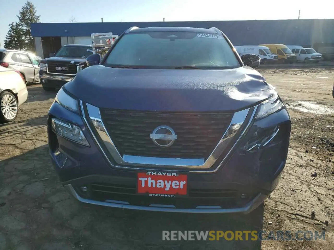 5 Photograph of a damaged car JN8BT3CB6NW334315 NISSAN ROGUE 2022