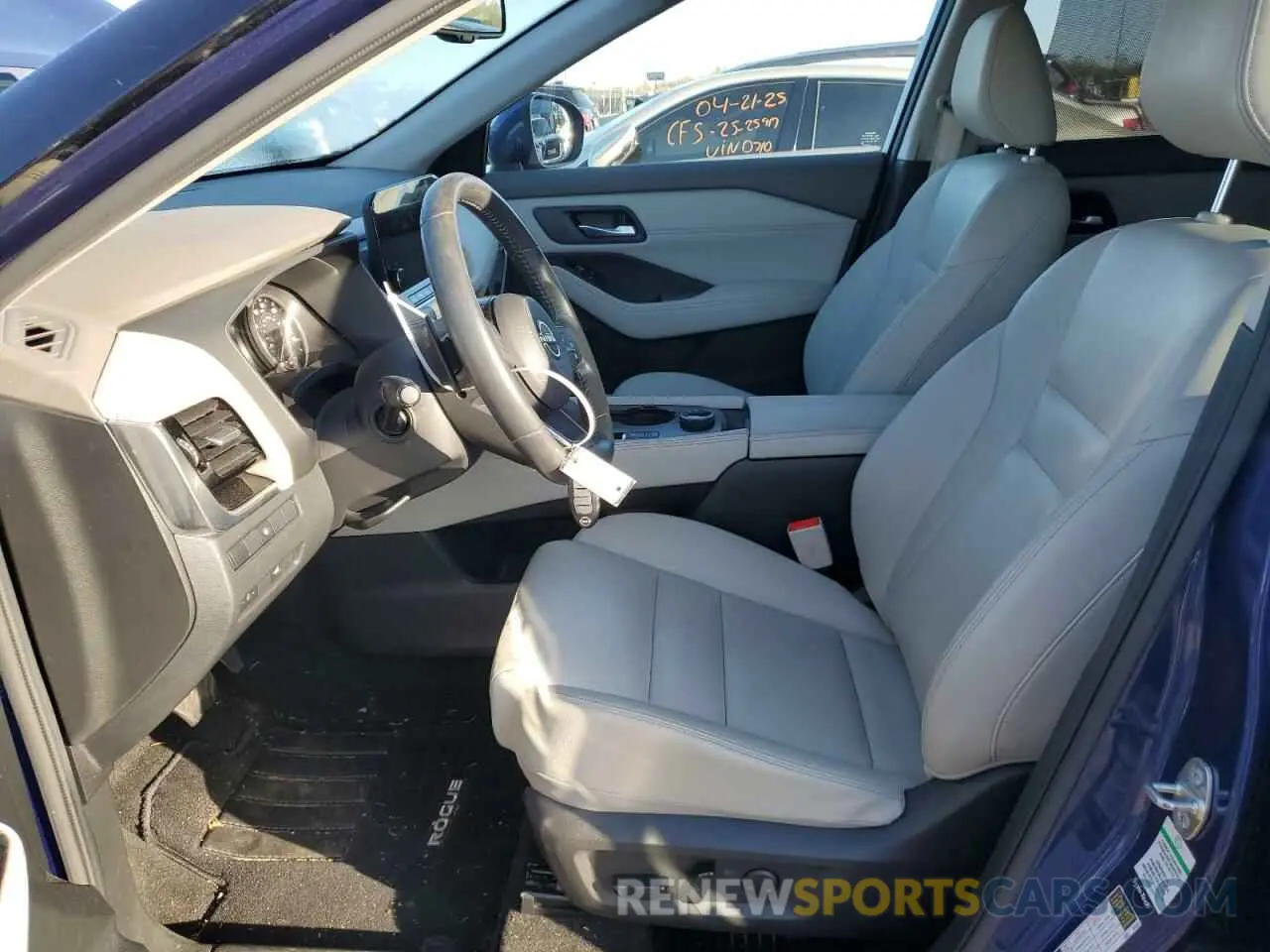 7 Photograph of a damaged car JN8BT3CB6NW334315 NISSAN ROGUE 2022