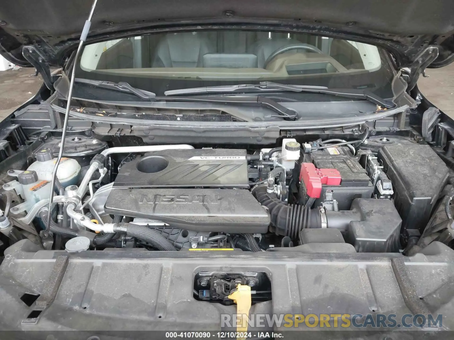 10 Photograph of a damaged car JN8BT3DC0NW120363 NISSAN ROGUE 2022