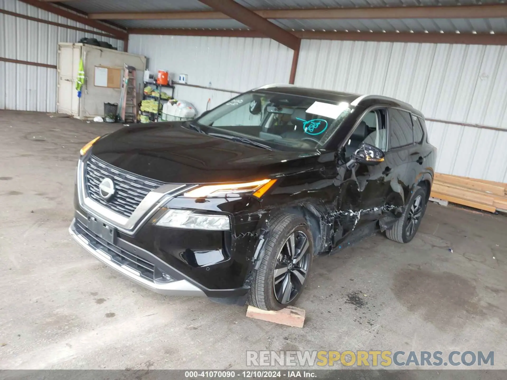 2 Photograph of a damaged car JN8BT3DC0NW120363 NISSAN ROGUE 2022
