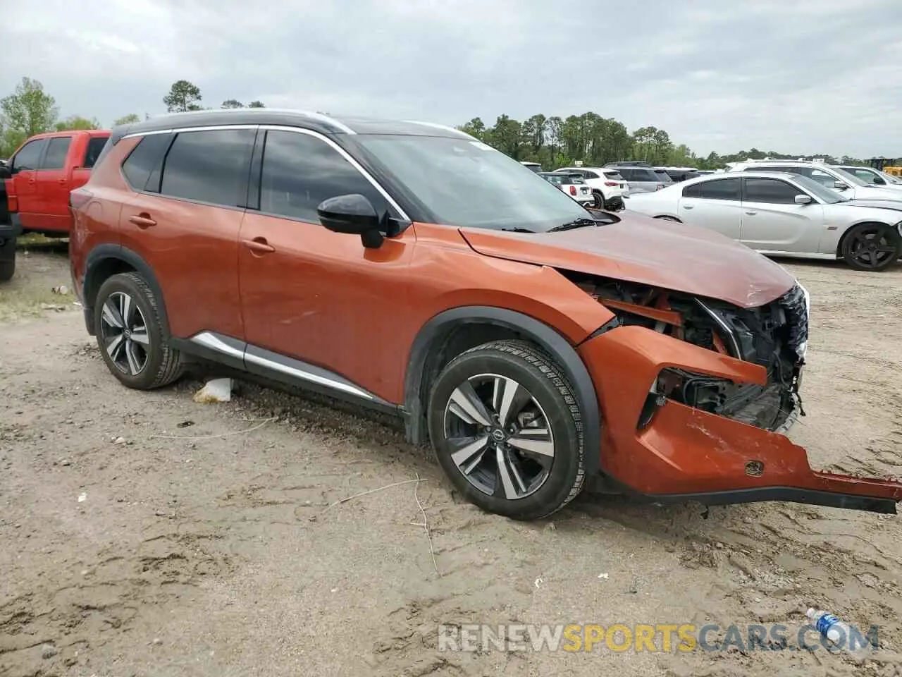 4 Photograph of a damaged car JN8BT3DC1NW117231 NISSAN ROGUE 2022