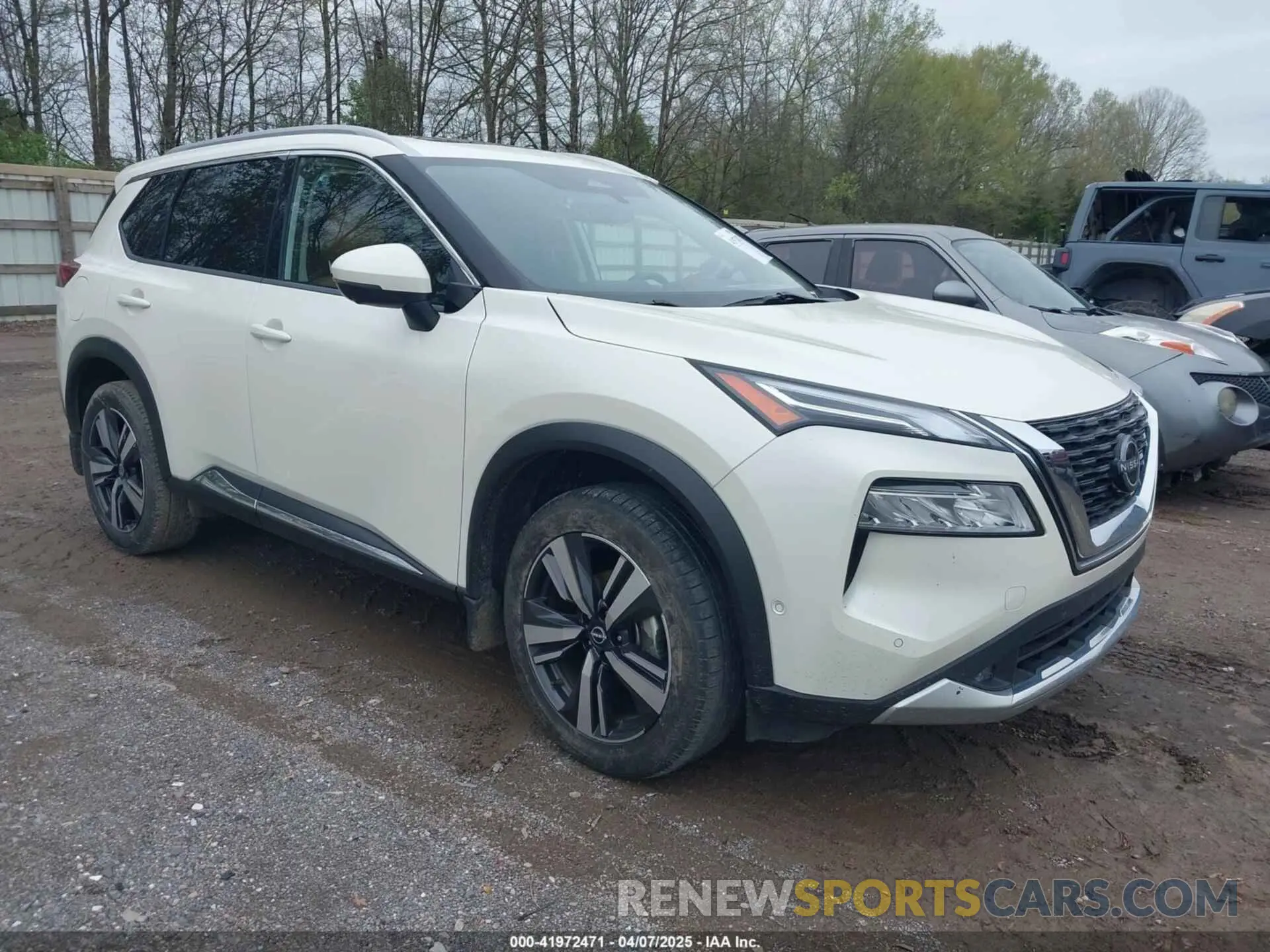 1 Photograph of a damaged car JN8BT3DC3NW118977 NISSAN ROGUE 2022