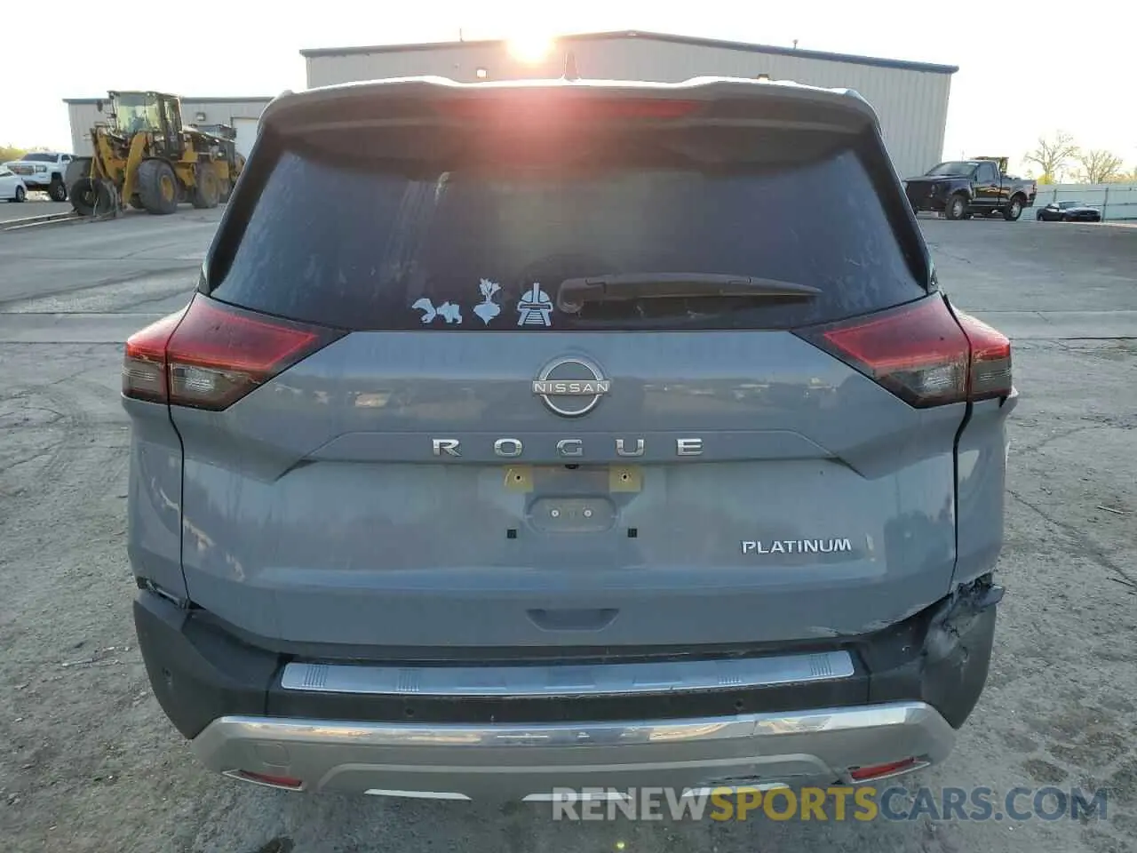 6 Photograph of a damaged car JN8BT3DC3NW119837 NISSAN ROGUE 2022