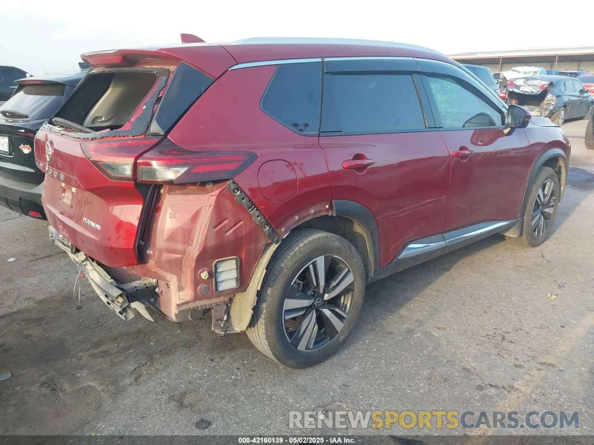 4 Photograph of a damaged car JN8BT3DC3NW120437 NISSAN ROGUE 2022