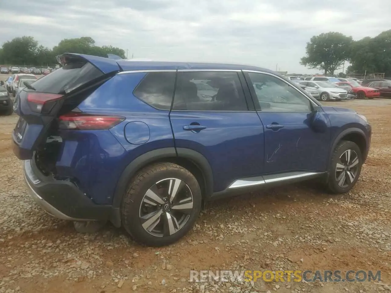 3 Photograph of a damaged car JN8BT3DC4NW120012 NISSAN ROGUE 2022