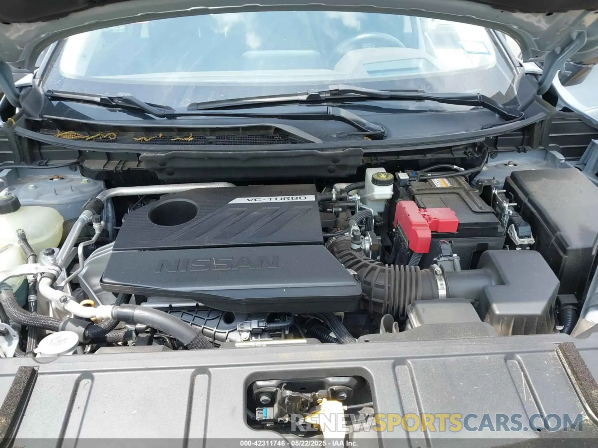 10 Photograph of a damaged car JN8BT3DC7NW119193 NISSAN ROGUE 2022