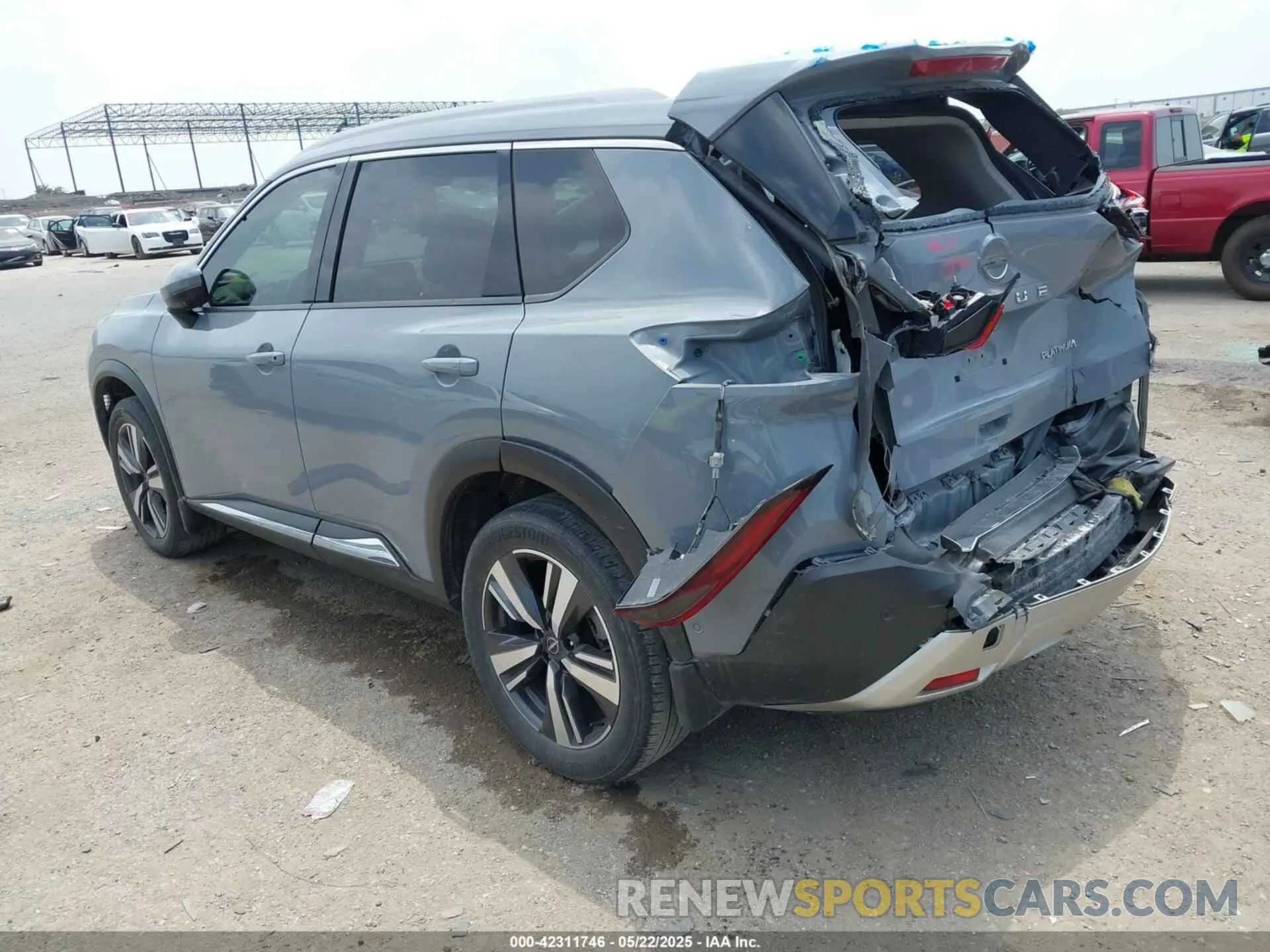 3 Photograph of a damaged car JN8BT3DC7NW119193 NISSAN ROGUE 2022