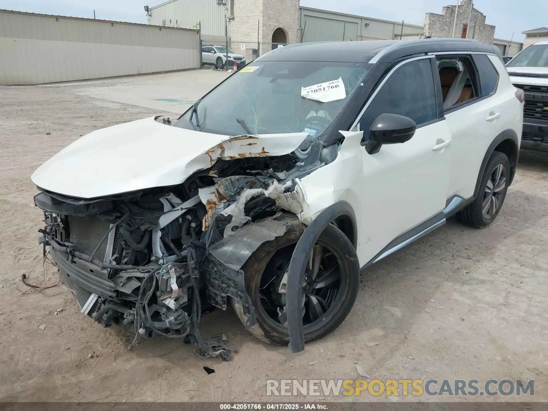 2 Photograph of a damaged car JN8BT3DC8NW119753 NISSAN ROGUE 2022