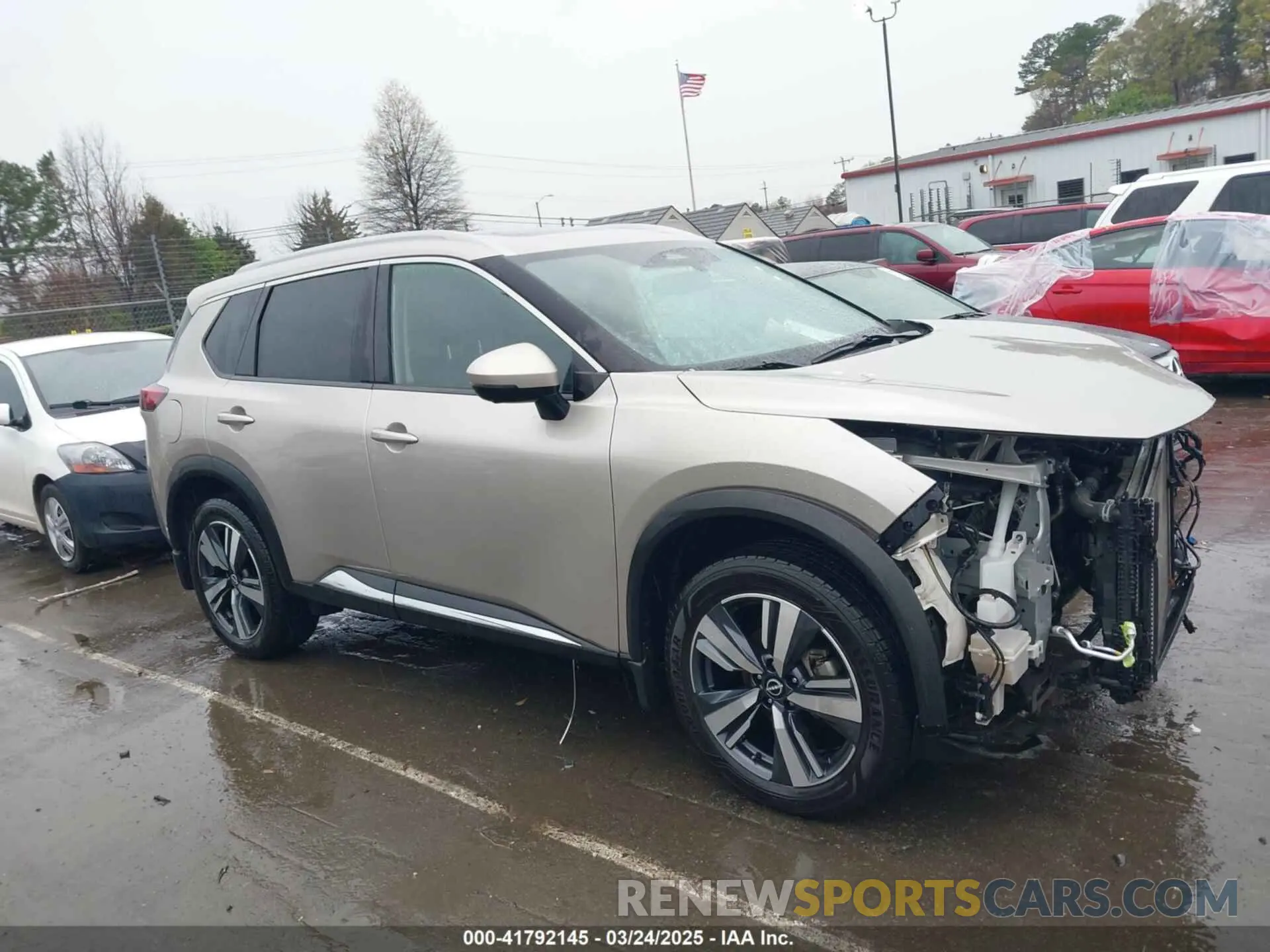 14 Photograph of a damaged car JN8BT3DD0NW271583 NISSAN ROGUE 2022