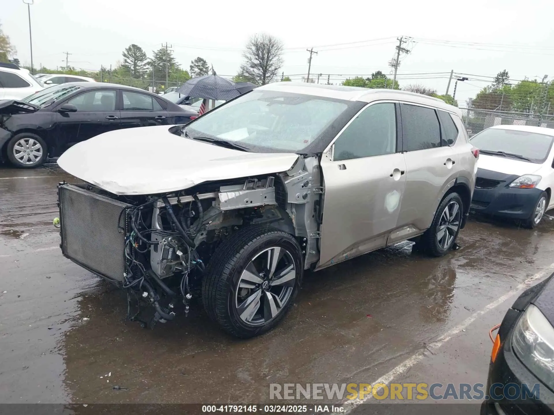 2 Photograph of a damaged car JN8BT3DD0NW271583 NISSAN ROGUE 2022