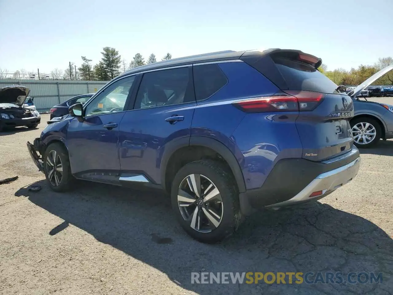 2 Photograph of a damaged car JN8BT3DD1NW275979 NISSAN ROGUE 2022