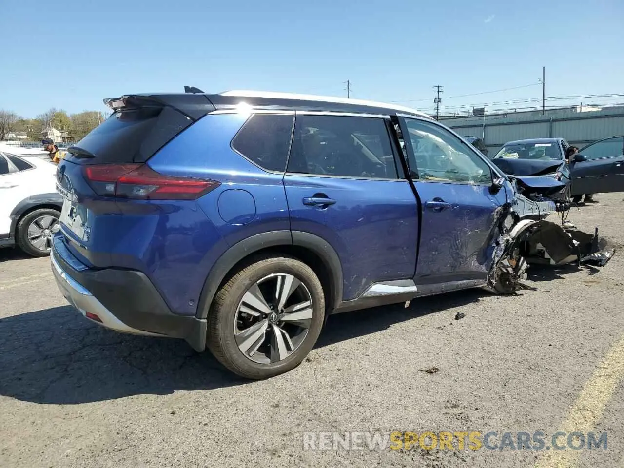 3 Photograph of a damaged car JN8BT3DD1NW275979 NISSAN ROGUE 2022