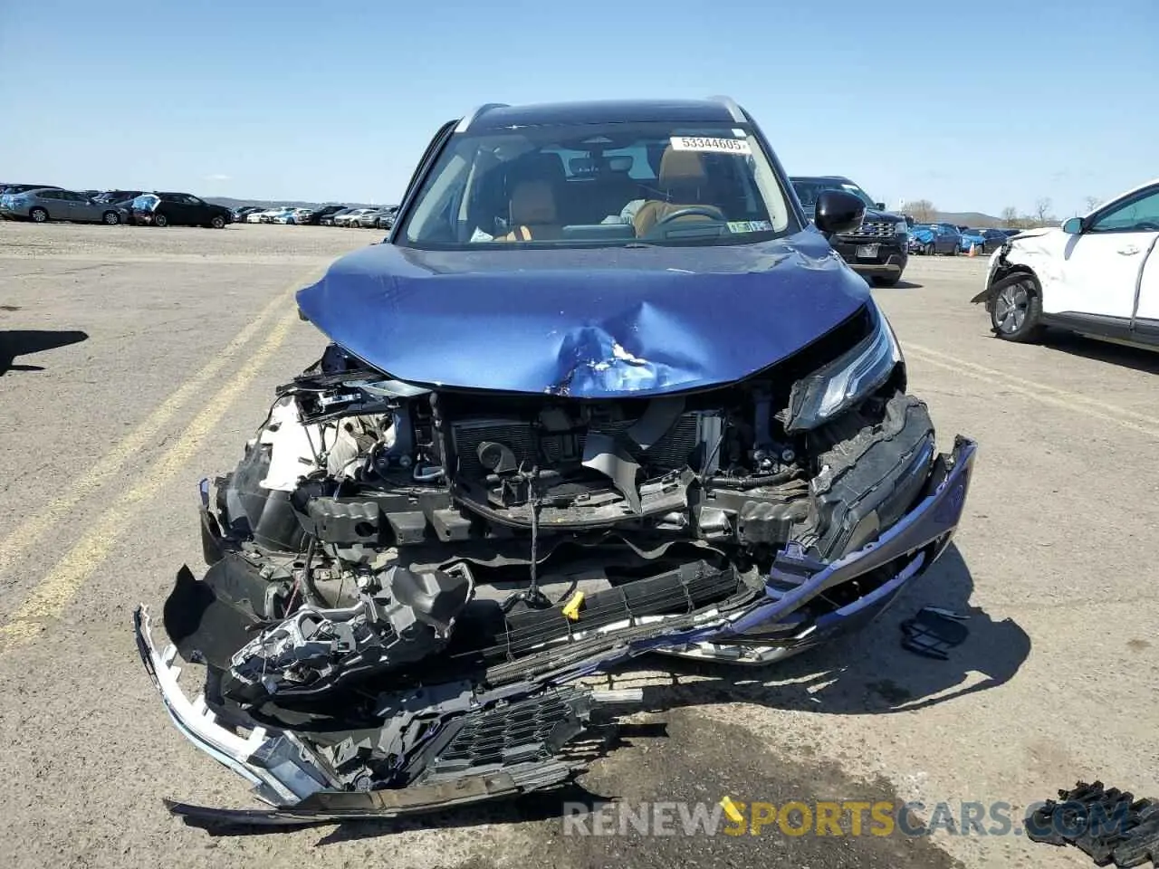 5 Photograph of a damaged car JN8BT3DD1NW275979 NISSAN ROGUE 2022