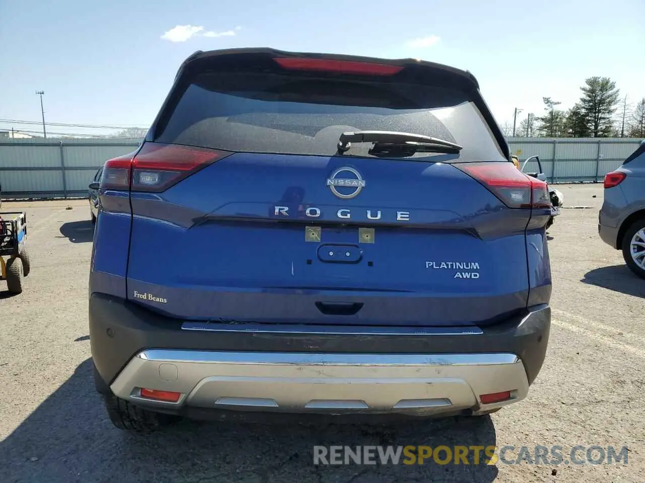 6 Photograph of a damaged car JN8BT3DD1NW275979 NISSAN ROGUE 2022