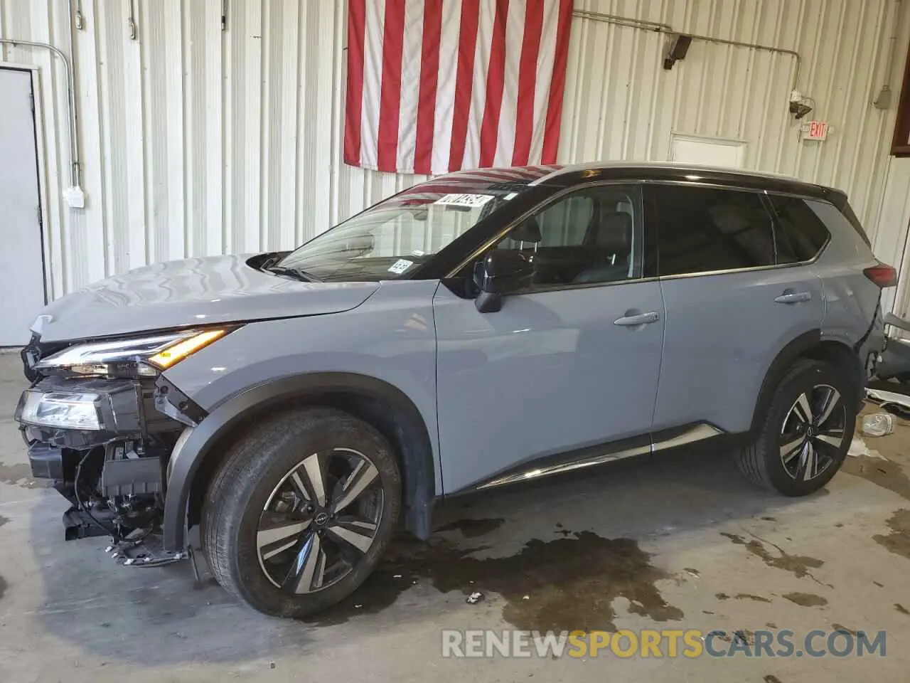1 Photograph of a damaged car JN8BT3DD1NW276470 NISSAN ROGUE 2022