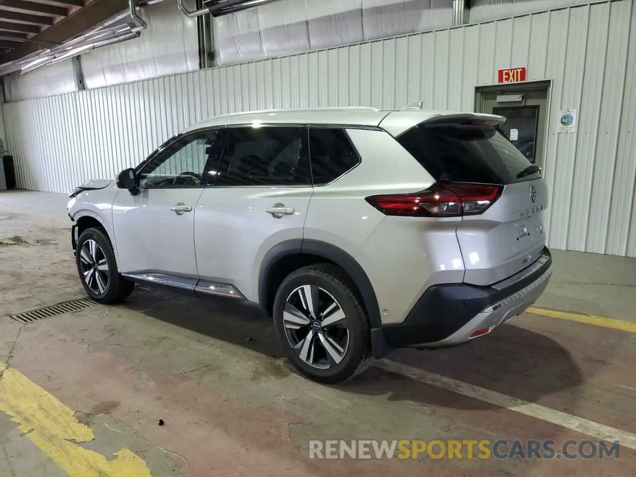 2 Photograph of a damaged car JN8BT3DD5NW273054 NISSAN ROGUE 2022