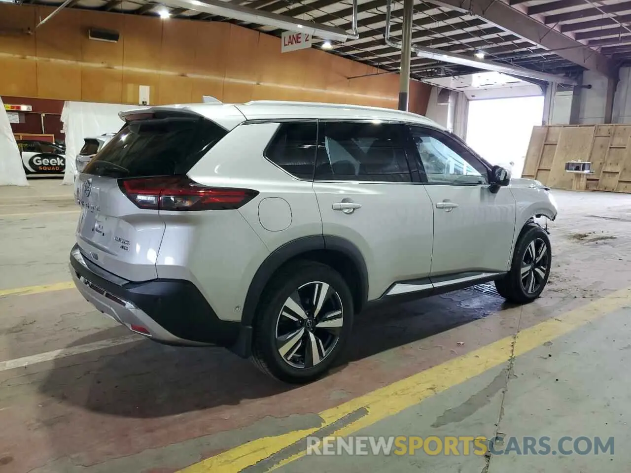 3 Photograph of a damaged car JN8BT3DD5NW273054 NISSAN ROGUE 2022