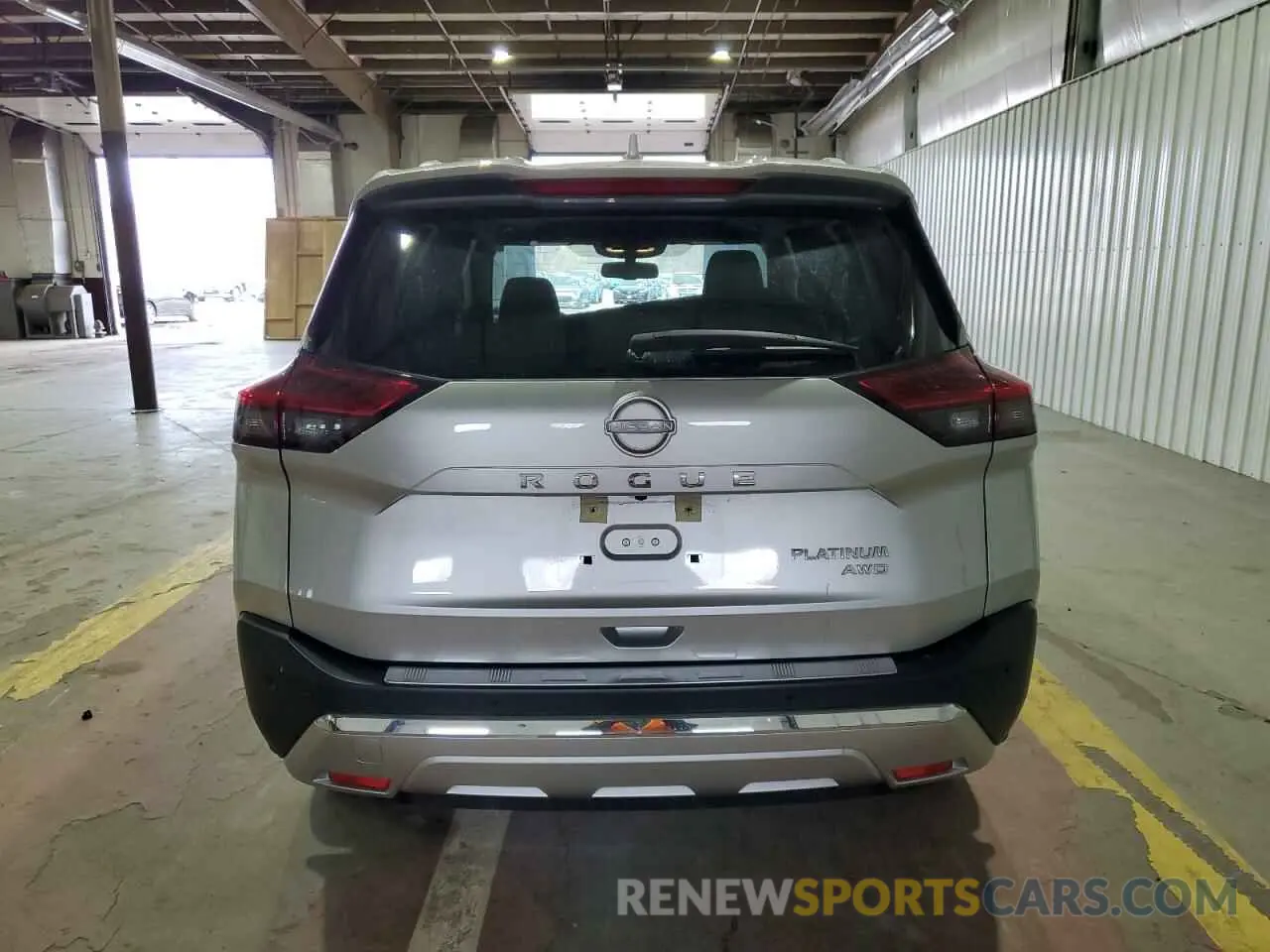 6 Photograph of a damaged car JN8BT3DD5NW273054 NISSAN ROGUE 2022