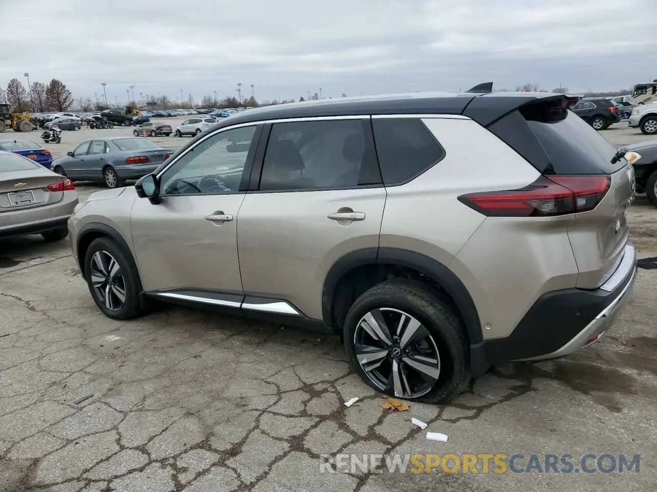 2 Photograph of a damaged car JN8BT3DD6NW275508 NISSAN ROGUE 2022
