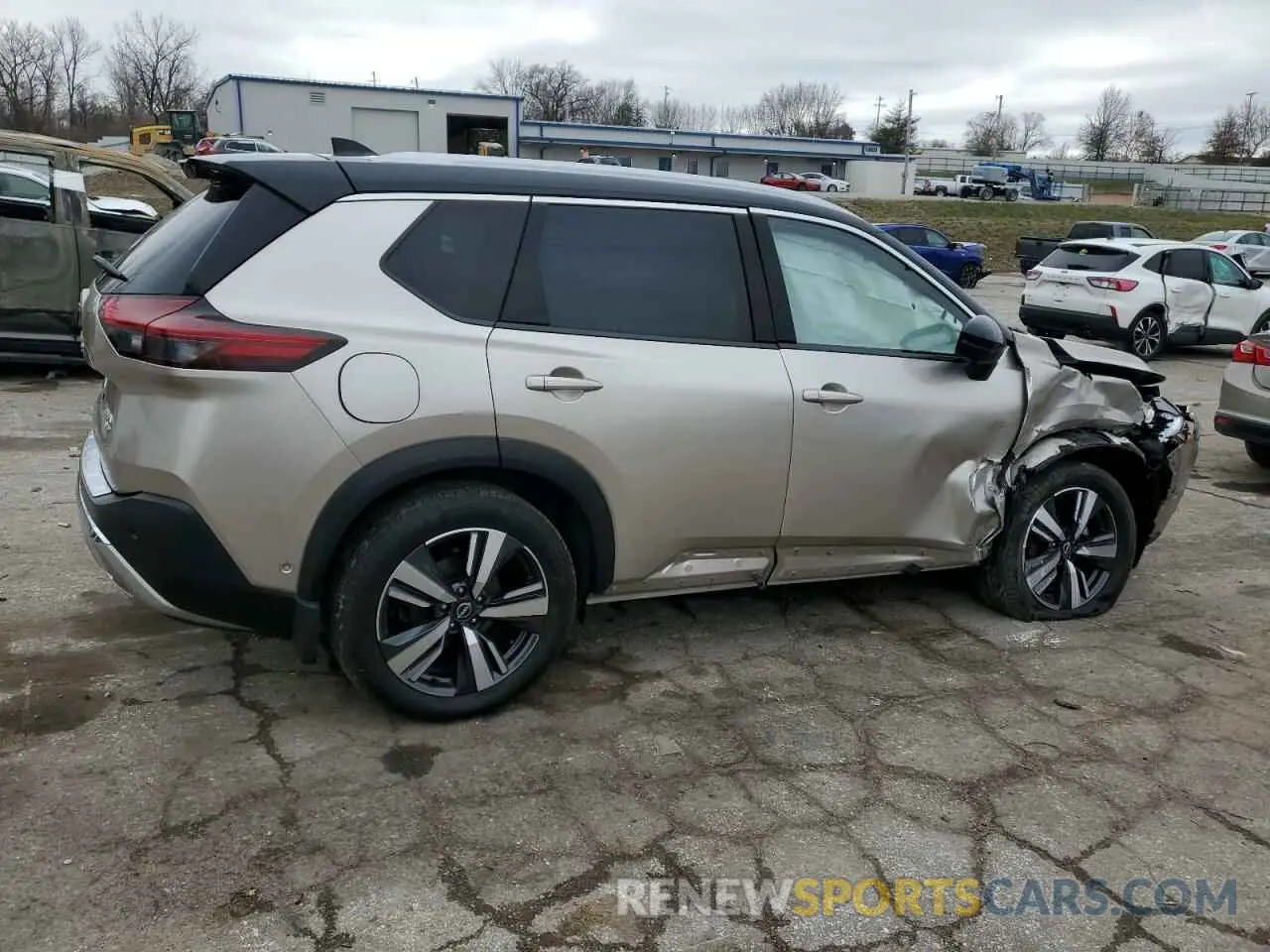 3 Photograph of a damaged car JN8BT3DD6NW275508 NISSAN ROGUE 2022