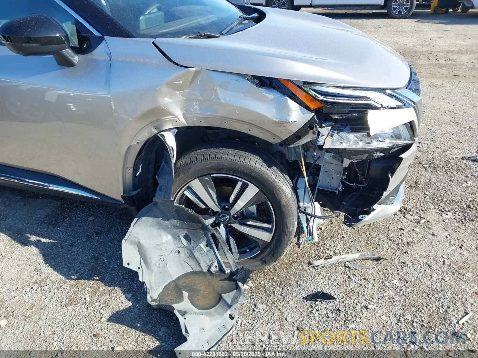 6 Photograph of a damaged car JN8BT3DD7NW275131 NISSAN ROGUE 2022