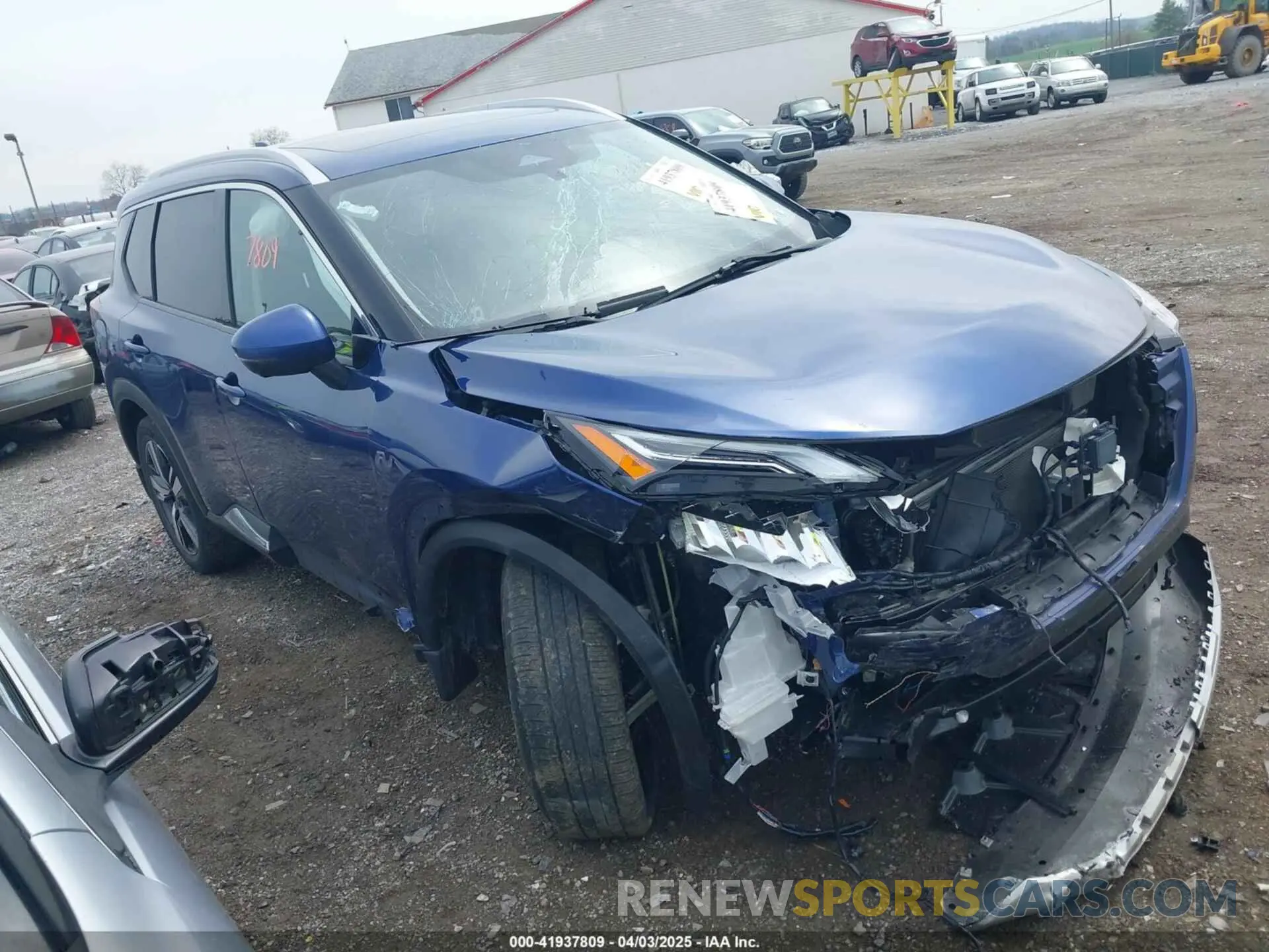 1 Photograph of a damaged car JN8BT3DD8NW270407 NISSAN ROGUE 2022