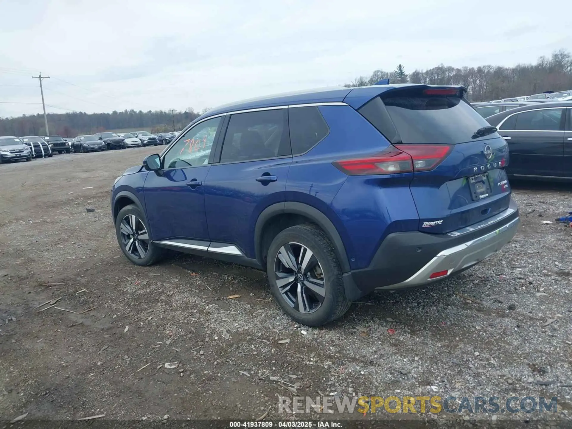 3 Photograph of a damaged car JN8BT3DD8NW270407 NISSAN ROGUE 2022