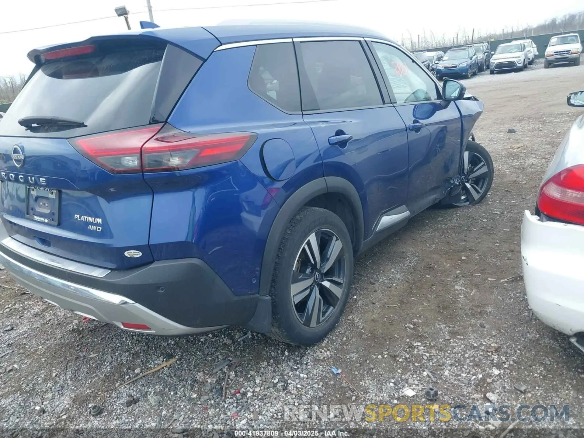 4 Photograph of a damaged car JN8BT3DD8NW270407 NISSAN ROGUE 2022