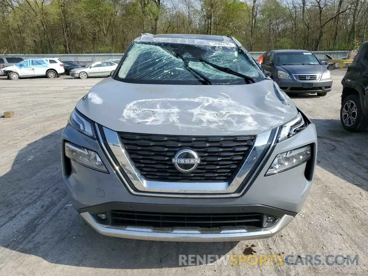 5 Photograph of a damaged car JN8BT3DD8NW271637 NISSAN ROGUE 2022